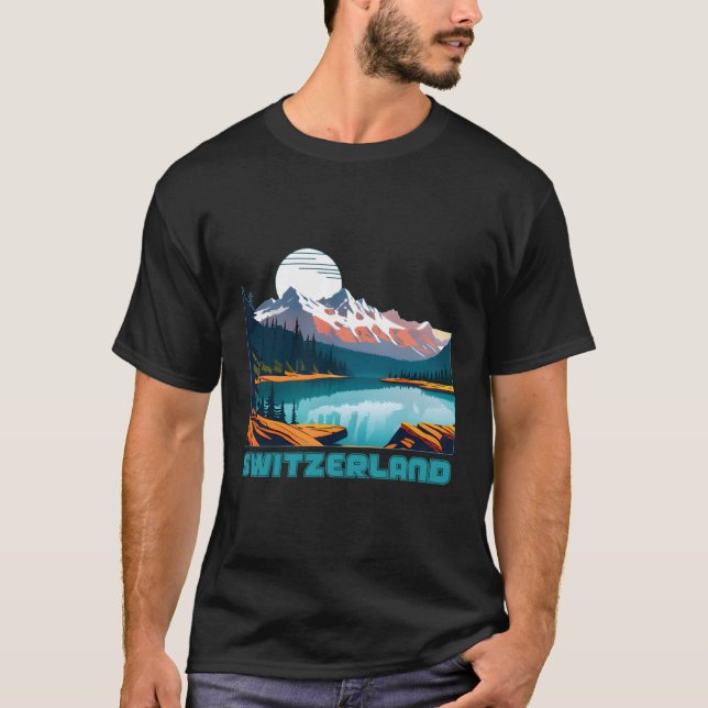 Camiseta Suiça Suíça (Frente)