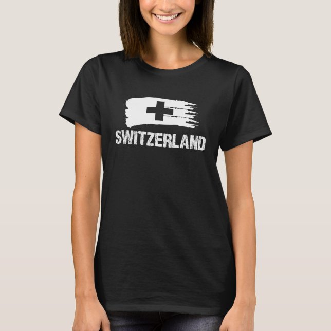 Camiseta Suiça Suíça (Frente)