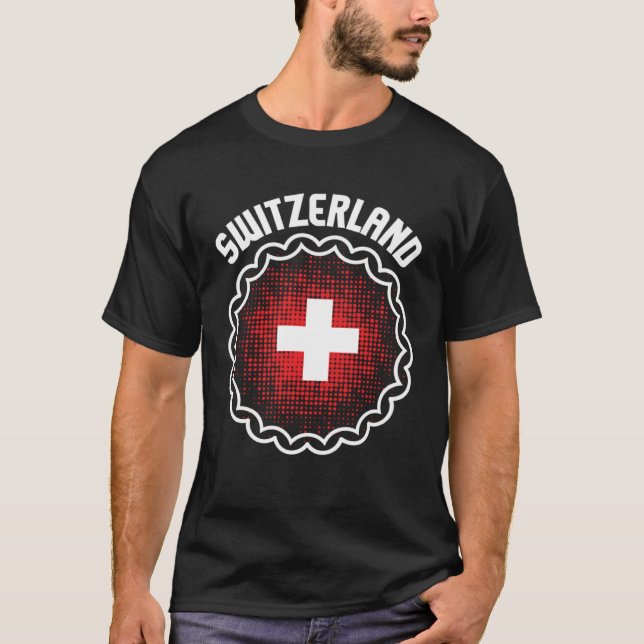 Camiseta Suiça Suíça (Frente)