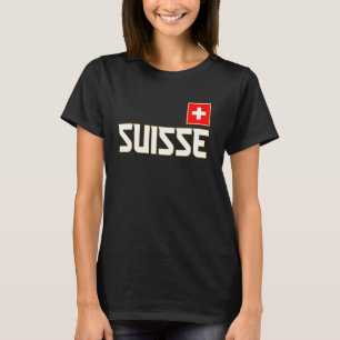 Camiseta Suiça, Suíça, Schweiz, Sui, Patriótico suíço