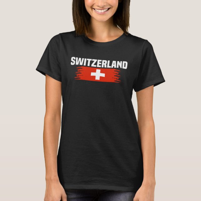 Camiseta Suíça   suíço (Frente)