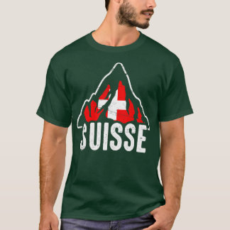 Camiseta Suiça Suisse Matterhorn