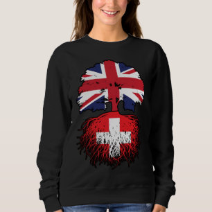 Camiseta Suiça Swiss British UK Reino Unido
