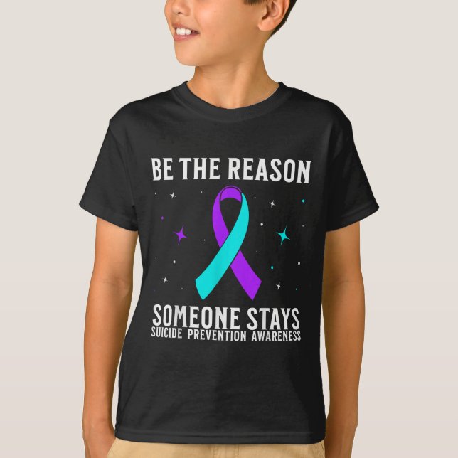 Camiseta Suicide Awareness Suprt Suicide Prevention Awarene (Frente)