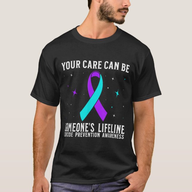 Camiseta Suicide Awareness Suprt Suicide Prevention Awarene (Frente)
