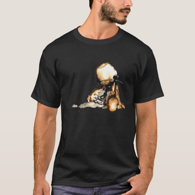 Camiseta Suicídio de Sackboy (Frente)