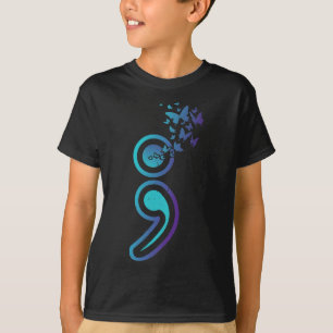 Camiseta Suicídio Sensibilização para a saúde mental Mês Su