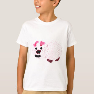 Camiseta Suíno Rosa