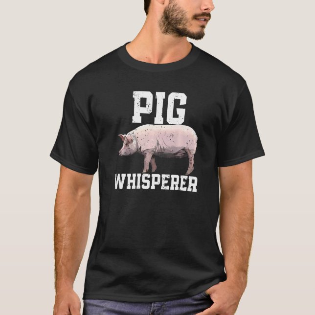 Camiseta Suíno Suspiro Animais de Criação (Frente)
