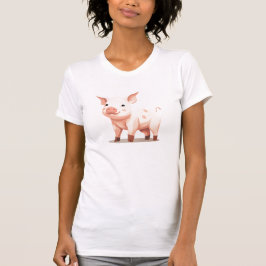 Camiseta Suínos Bebês, Leitões Bebês, Animais De Criação