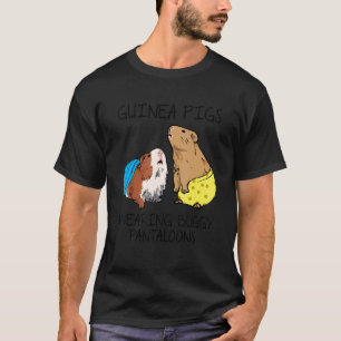 Camiseta Suínos guineenses Vestindo Buggy Pantaloons Guiné