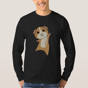 Camiseta Suínos-Guineis Animais Cutes Para Crianças