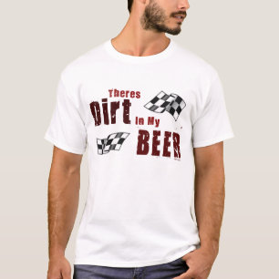 Camiseta Sujeira no vermelho da cerveja