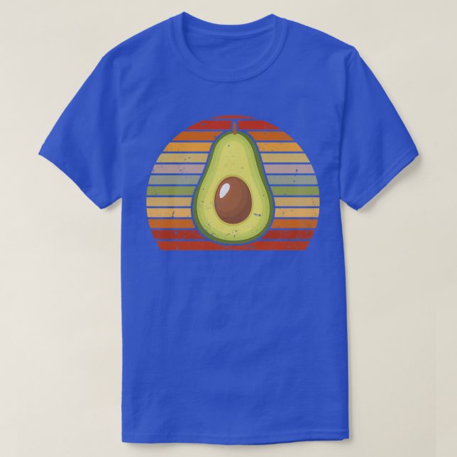 Camiseta Sujidade Clássica Avocado Retro (Frente do Design)
