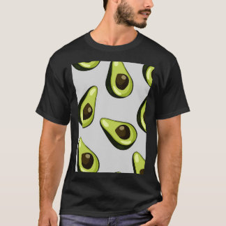 Camiseta Sujidade Clássica do Avocado Exotic Fruta