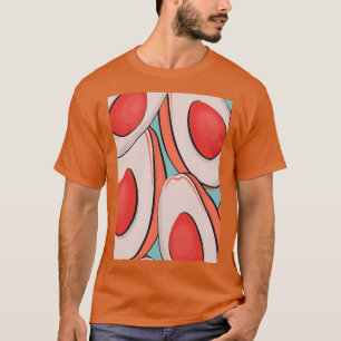 Camiseta Sujidade Clássica Selvagem Moderna do Avocado Frut