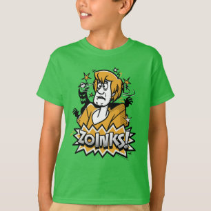 Camiseta Sujo "Zoinks"! Gráfico de Meio-Tom