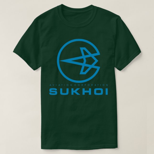 Camiseta sukhoi  (Frente do Design)