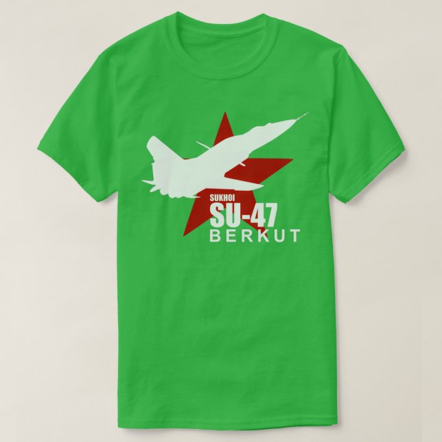 Camiseta Sukhoi Su47 Berkut (Frente do Design)