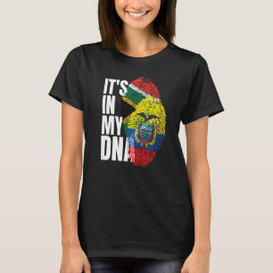 Camiseta Sul-africano + Equatoriana Mistura DNA Heritage Fl