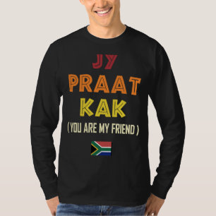 Camiseta Sul-Africano Você Fala Merda Tradução Churrasco
