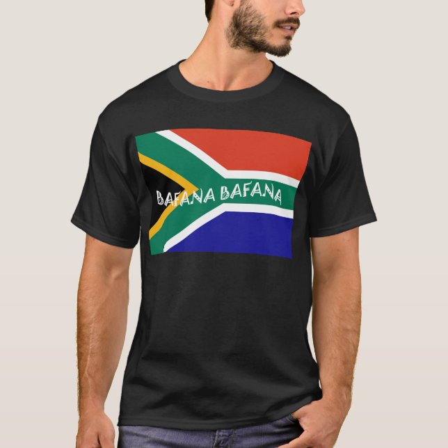 CAMISETA SUL - BANDEIRA AFRICANA DE BAFANA (Frente)