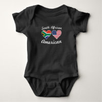 Sul - corações da bandeira do afro-americano
