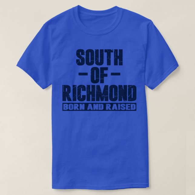 Camiseta Sul do Nascer de Richmond e Raised (Frente do Design)