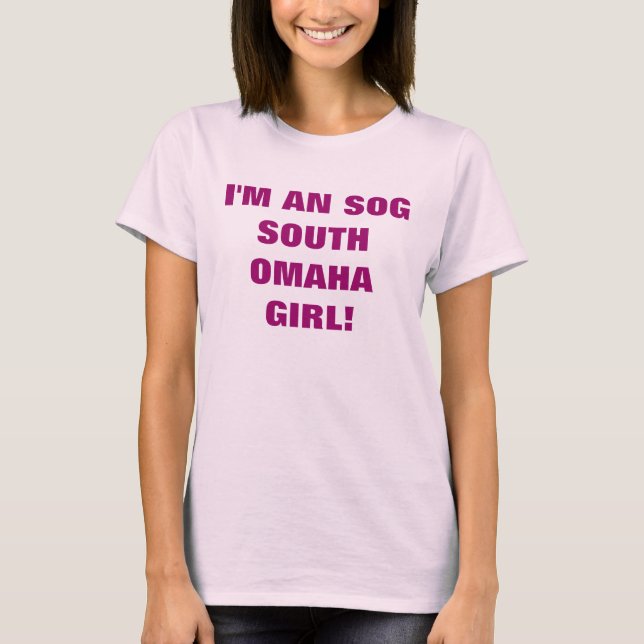 CAMISETA SUL OMAHA GIRL (Frente)