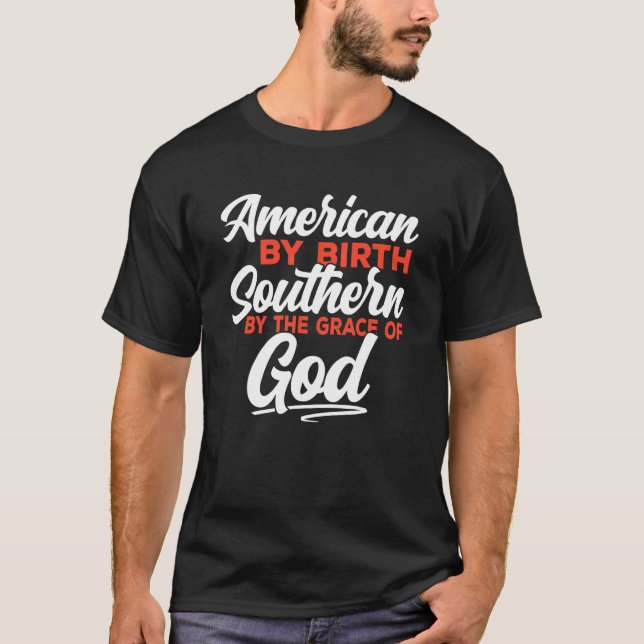 Camiseta Sul Pela Graça De Deus Norte-Americano H (Frente)
