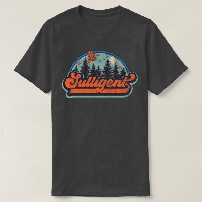 Camiseta Sulligent, Alabama (Frente do Design)