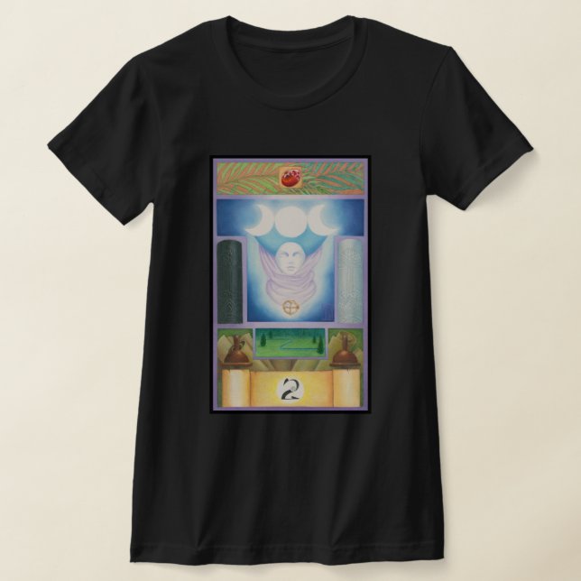 Camiseta Suma Sacerdotisa do Tarot (Postura )