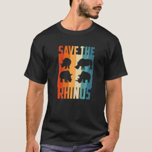 Camiseta Sumatra Rhino Save The Rhinos Rhinoceros Animal Lo