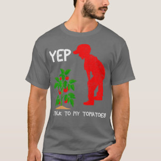 Camiseta Sumeiro de tomate para jardineiros amadores e toma