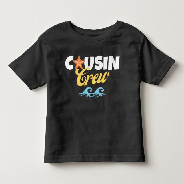 Camiseta Summer Beach Cousin Crew Matching (Frente)