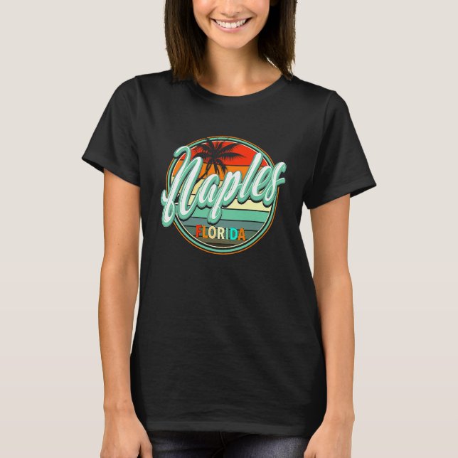 Camiseta Summer Beach Holiday  Naples (Frente)