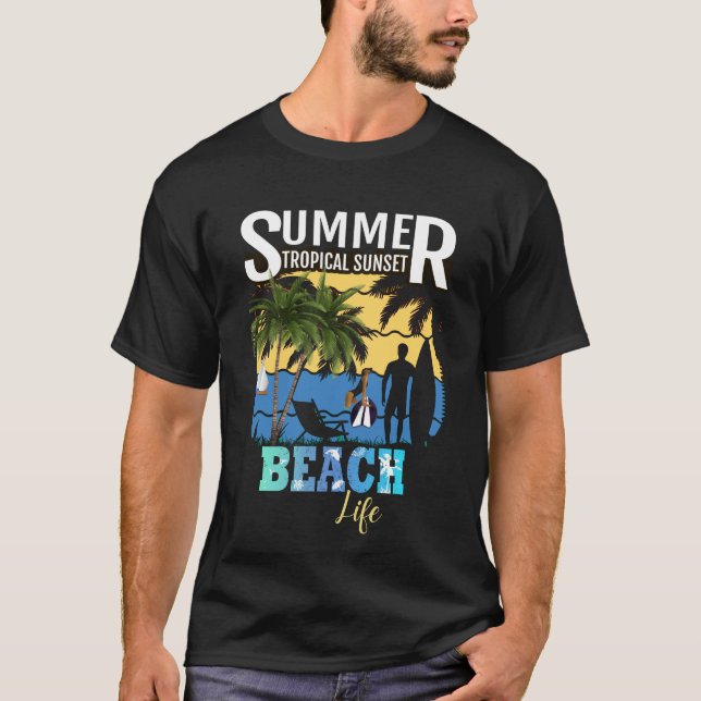 Camiseta Summer Beach Life (Frente)