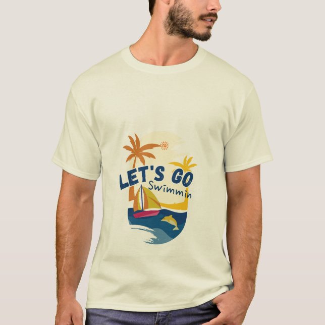 Camiseta Summer beach tee (Frente)