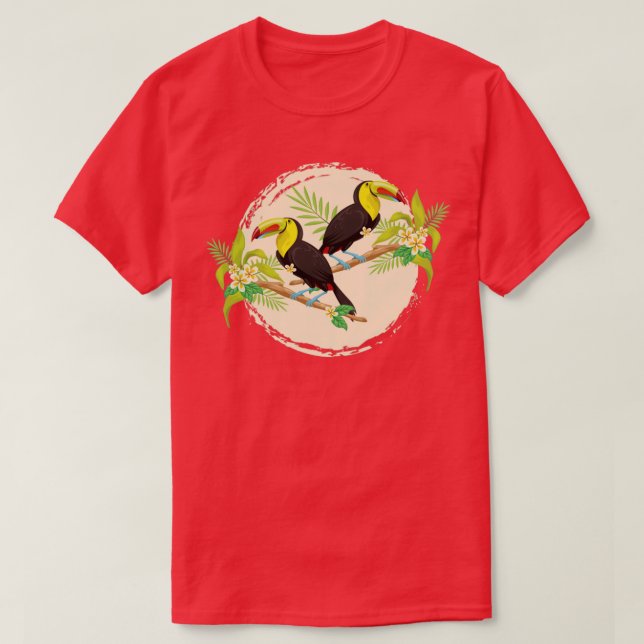 Camiseta Summer Bird Toucan (Frente do Design)