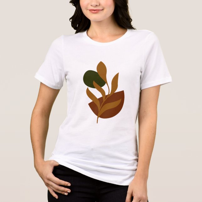 Camiseta Summer Boho Minimalist Style  Women's (Frente)