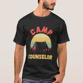 Camiseta Summer Camp Counselor Director Camper