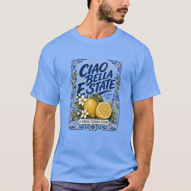 Camiseta Summer Citrus Club (Frente)