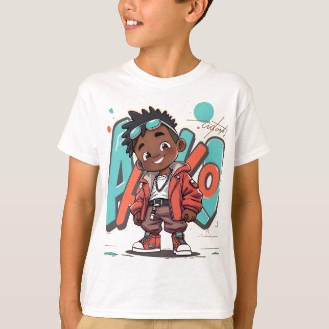 Camiseta Summer Cool Jay ~ AiKo Kids (Frente)