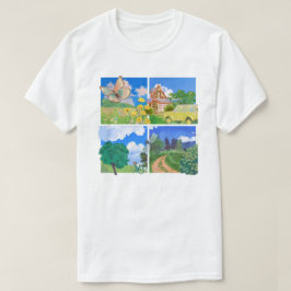 Camiseta Summer Countryside Nature