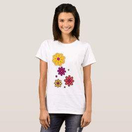 Camiseta Summer Daisy Floral Women