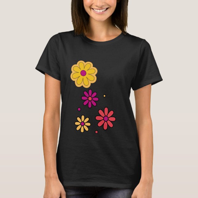 Camiseta Summer Daisy Floral Women (Frente)