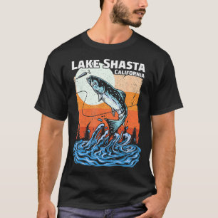 Camiseta Summer Fisheries Retro Sunset California Shasta La