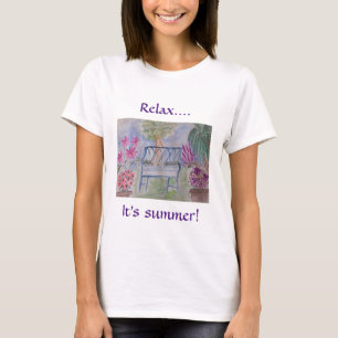 Camiseta Summer Garden Bench