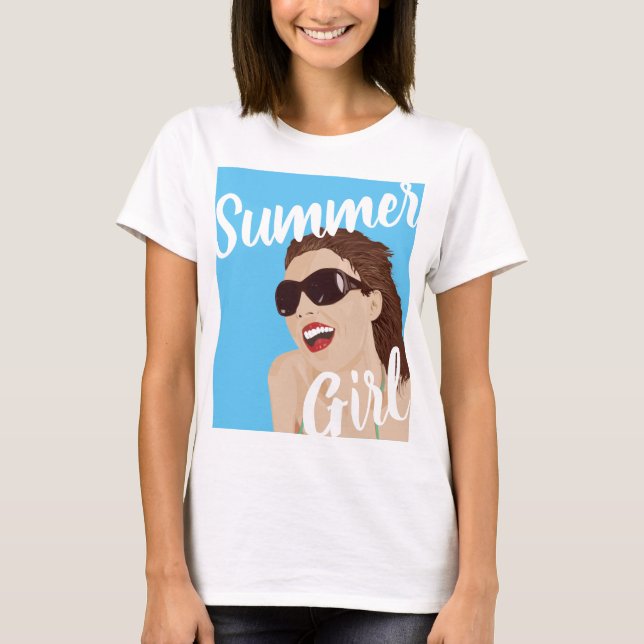 Camiseta Summer Girl (Frente)