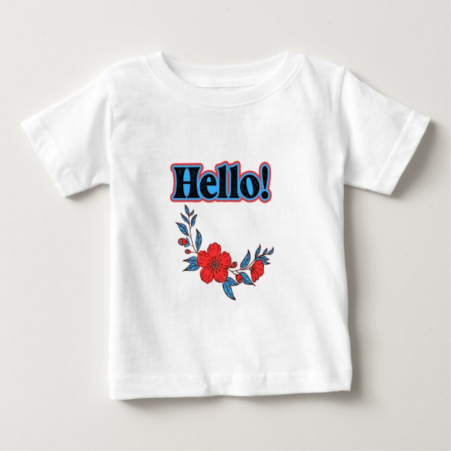 Camiseta Summer Hello Flower (Frente)